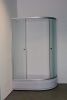 Душевой уголок Parly ZFM1201L 120х80 стекло матовое профиль хром с поддоном