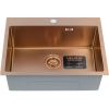 Кухонная мойка Melana ProfLine D6045HC бронза 60х45 цвет бронза поверхность полированная