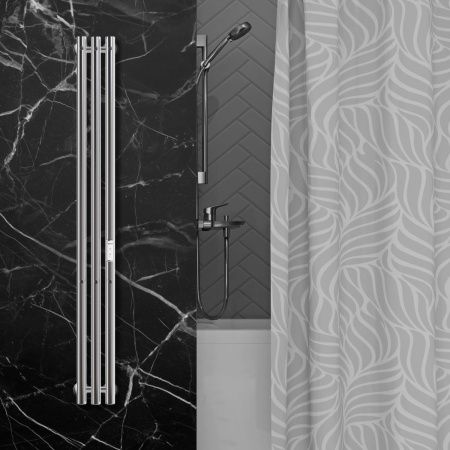 Полотенцесушитель электрический Indigo Style 3 LSE120-13Rt 15х120 хром