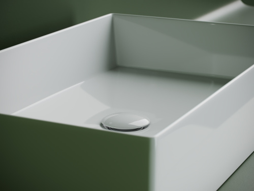 Раковина Ceramica Nova ELEMENT 60 см CN6070 накладная цвет белый - фото 4