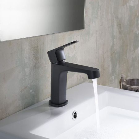 Комплект смесителей Aquatek ОБЕРОН AQ1231MB черный