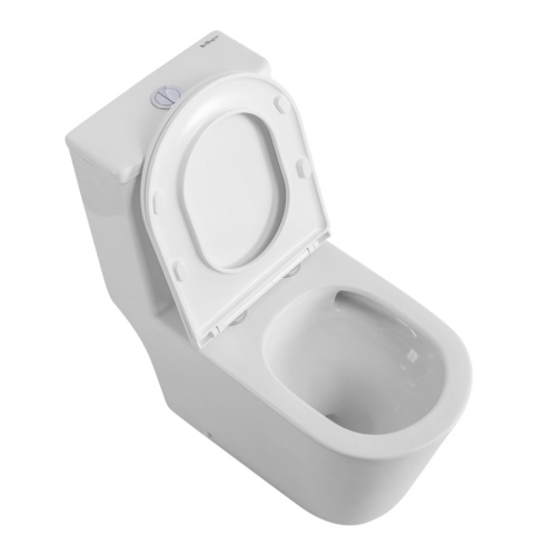 Унитаз напольный с бачком BelBagno TRE BB673CP-MN-TOR/SC белый с сиденьем микролифт безободковый смыв торнадо - фото 3