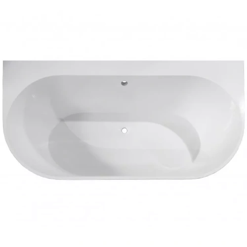 Ванна из литьевго мрамора Taliente Nemi a parete NE17085 a parete 170х86 пристенная овальная без каркаса - фото 5