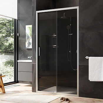 Душевая дверь Am.Pm Gem W90G-110-1-195MG 110х195 стекло прозрачное профиль хром матовый