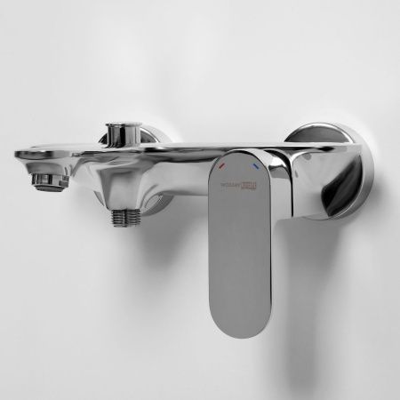 Смеситель для ванны Wasserkraft Dinkel 5800 5801 настенный хром