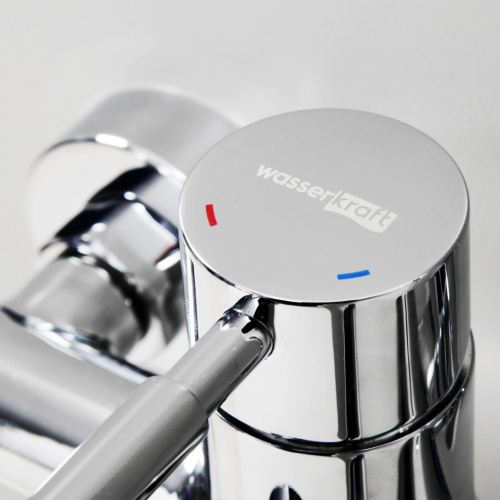 Смеситель для душа WasserKRAFT Main 4100 4102 настенный хром без термостата - фото 3