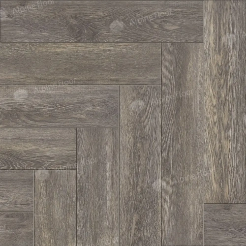 Кварцвиниловая плитка Alpine Floor Parquet LVT ECO-16-8 Венге Грей толщина 0.25 см 43 класс 590х118 - фото 5