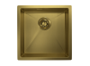 Кухонная мойка Granula 4445U, ЗОЛОТО САТИН 44х45 цвет золото сатин поверхность матовая