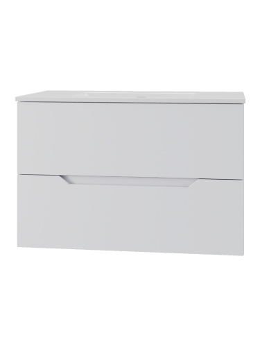 Тумба с раковиной Orange Line Li-80Tuw+Ra 81,5х46,5х54,1 - фото 2