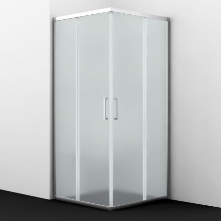 Душевой уголок Wasserkraft Main 41S 41S03M 90х90 стекло матовое профиль хром без поддона