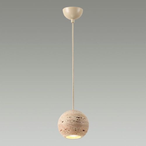 Светильник подвесной Odeon Light Travertino (Травертино) 6625/1L - фото 3