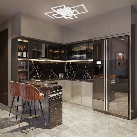 Люстра потолочная Escada Plain (Плаин) 10286/8LED