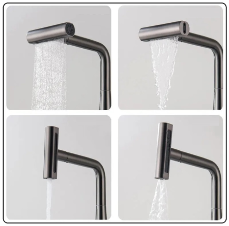 Смеситель для кухни BOCH MANN SOPHIA GR BM10433 на мойку серый