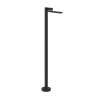 Смеситель для раковины Gessi Inverso Diamantato 73695#299 напольный черный (внешняя часть)