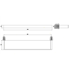 Полочка Gessi Rettangolo 20945#031