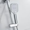Душевая стойка Shevanik S4136 настенная цвет хром
