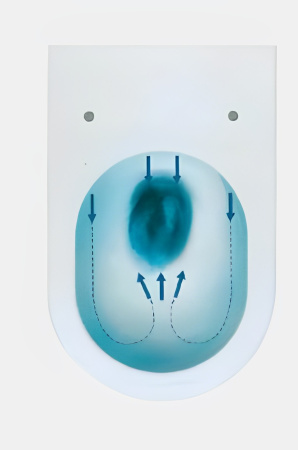 Унитаз напольный с бачком Cerutti SPA CT8708 белый с сиденьем микролифт безободковый каскадный смыв