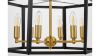 Люстра подвесная Lumina Deco Lorton (Лортон) LDP 1142-6 BK+MD