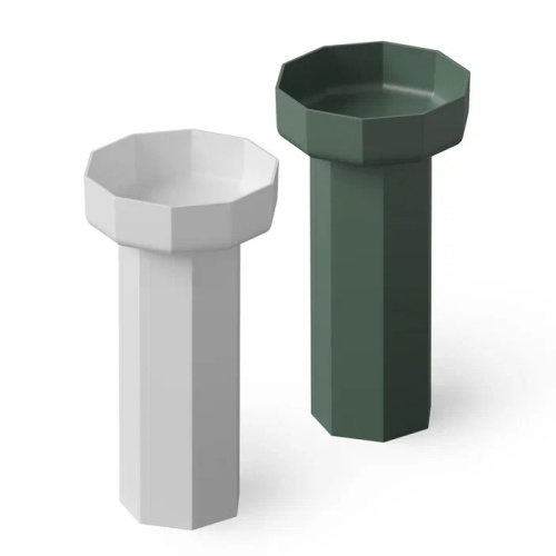 Раковина керамическая Dea Design Pedestal Basin DD2025 480 18 50х50 напольная цвет белый без отверстий под смеситель - фото 2