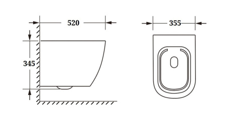 Унитаз подвесной Cerutti SPA CT10582 белый с сиденьем микролифт безободковый смыв торнадо