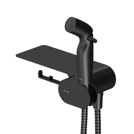 Унитаз подвесной Am.Pm Spirit V2.0 CK70H1103B черный матовый с сиденьем микролифт безободковый каскадный смыв