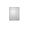 Зеркало с подсветкой и антизапотеванием BelBagno Kraft SPC-KRAFT-600-800-LED-TCH-WARM-NERO 60х80 подвесное