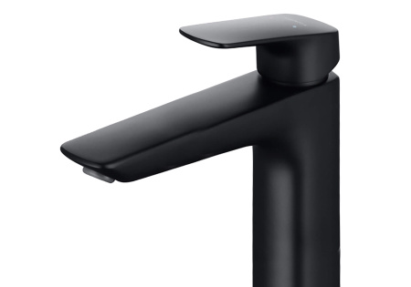 Смеситель Aquatek ВЕГА AQ1004MB на раковину черный матовый без термостата