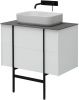 Тумба под раковину Allen Brau Reality 1.32005.WM 80х50 подвесная цвет белый