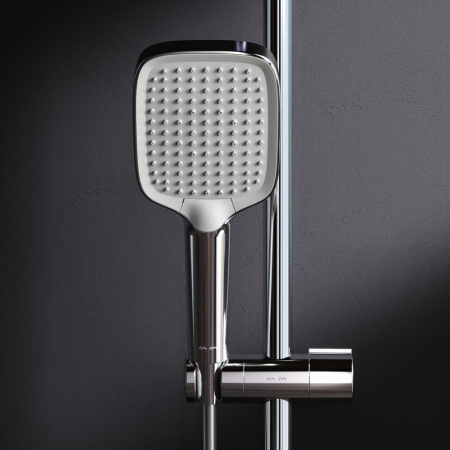 Душевая стойка Am.Pm Func F078F300 настенная цвет хром с термостатом