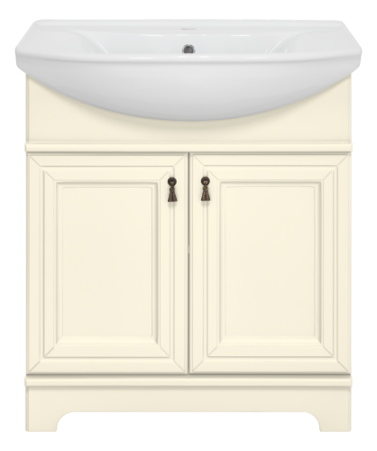 Тумба под раковину Misty Лувр П-Лвр01075-1014 70х30 напольная цвет бежевый