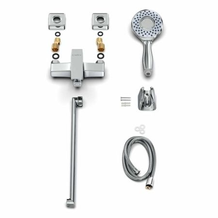 Смеситель для ванны Tokito AKARI TOK-AKA-1015 настенный хром