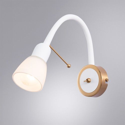 Бра Arte Lamp Lettura (Леттура) A7009AP-1WH - фото 2