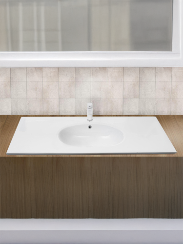 Раковина WeltWasser WW DEILBACH 7507-120 (10000005588) встраиваемая цвет белый глянцевый - фото 4 Раковина WeltWasser WW DEILBACH 7507-120 (10000005588) встраиваемая цвет белый глянцевый - фото 4