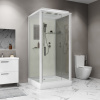 Душевая кабина Niagara Standart ST80/15Q 80х80 квадратная с крышей ориентация универсальная Душевая кабина Niagara Standart ST80/15Q 80х80 квадратная с крышей ориентация универсальная