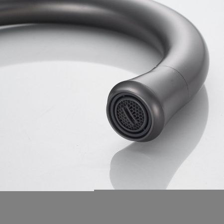 Смеситель для кухни Raffine F103T на мойку оружейная сталь