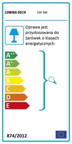 Люстра на штанге Lumina Deco Zodiak (Зодиак) LDP 160-12 BK+PR - фото 5