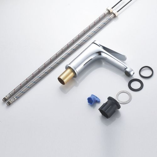 Смеситель Shevanik S6201 на раковину хром - фото 4