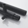 Душевая стойка Shevanik S4136H настенная цвет черный