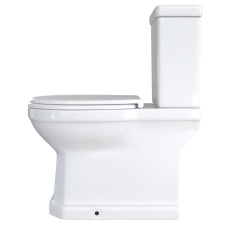 Чаша унитаза напольный Creo Сeramique TOULOR TL1002 цвет белый без сиденья и бачка