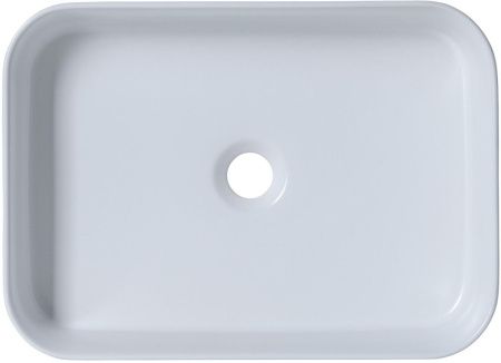 Раковина керамическая Allen Brau Fantasy 4.11021.20 50х40 накладная цвет белый без отверстий под смеситель