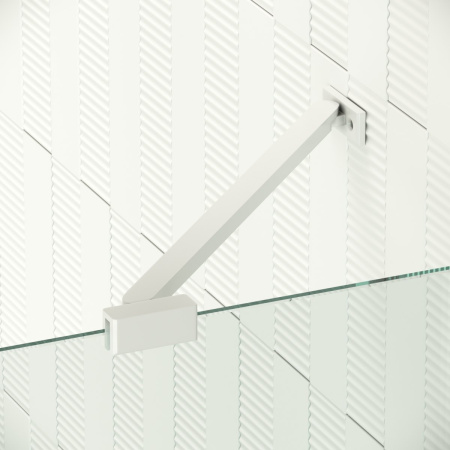 Душевая дверь Vegas-Glass AFP-F Retta AFP-F Retta 150 01 01 R 150х200 стекло прозрачное профиль белый