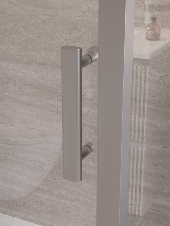 Душевой уголок BelBagno UNO-195 UNO-195-AF-31-90-C-IN 90х90 стекло прозрачное профиль сатин без поддона