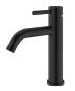 Смеситель Rush Melos SUS1101-11Black на раковину черный