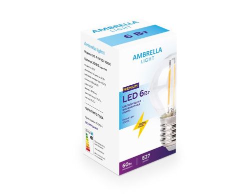 Лампа светодиодная филаментная Ambrella Light Filament (Филамент) 203915 - фото 2