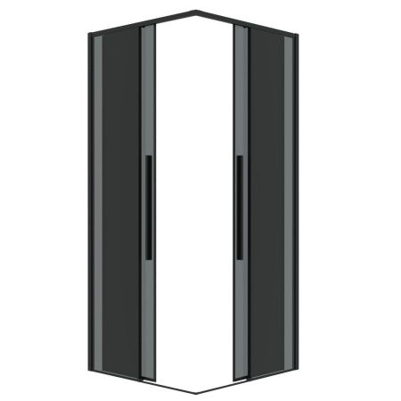 Душевая дверь Grossman Galaxy 1/2.K33.01.90.21.10 90х195 стекло тонированное профиль черный