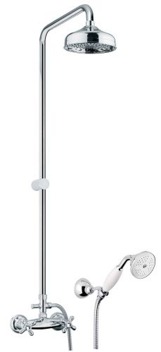 Душевая стойка Fiore 01CR0620 настенная цвет хром - фото 2