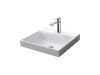 Раковина керамическая Toto LW1615CB#XW 50х50 полувстраиваемая цвет белый