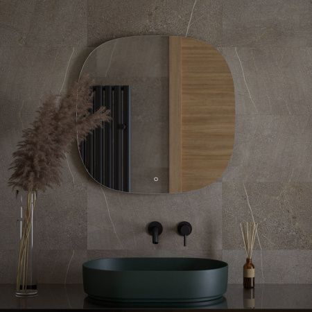 Зеркало с подсветкой Defesto OPTI DF 2860S 70х70 подвесное