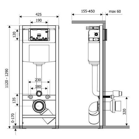 Инсталляция Lavinia Boho RelFix 38010020
