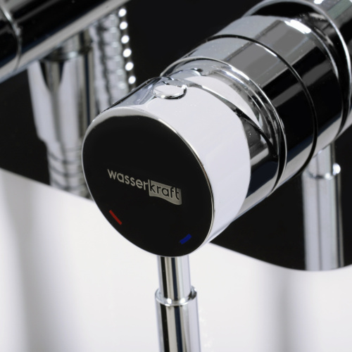 Гигиенический душ со смесителем WasserKRAFT Main 4100 4138 хром - фото 5